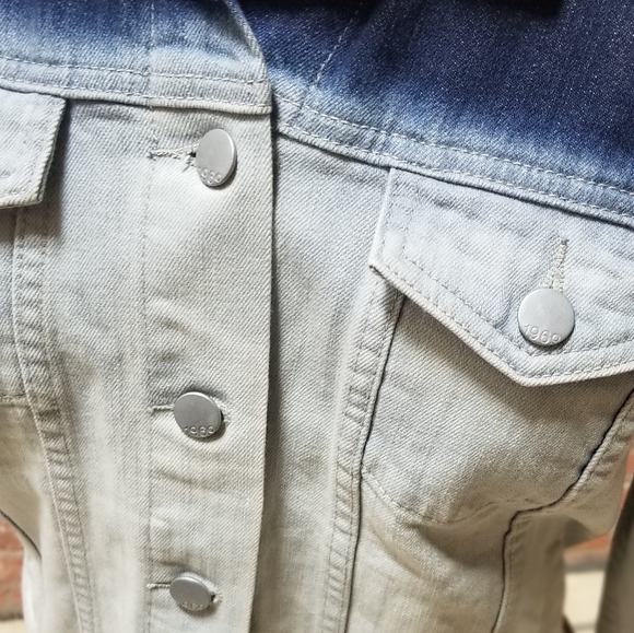 GAP 1969 two tone denim jean jacket - Picture 7 of 8